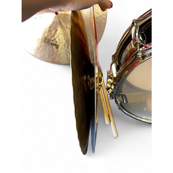 Used Zildjian 15in A Custom Mastersound Hi Hat Pair Cymbal