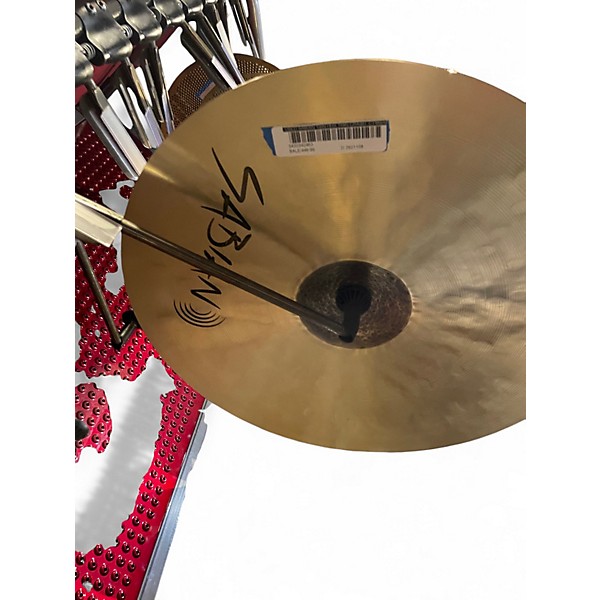 Used SABIAN 19in hhx thin crash  Cymbal