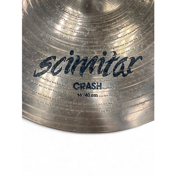 Used Zildjian 16in Scimitar Crash Cymbal