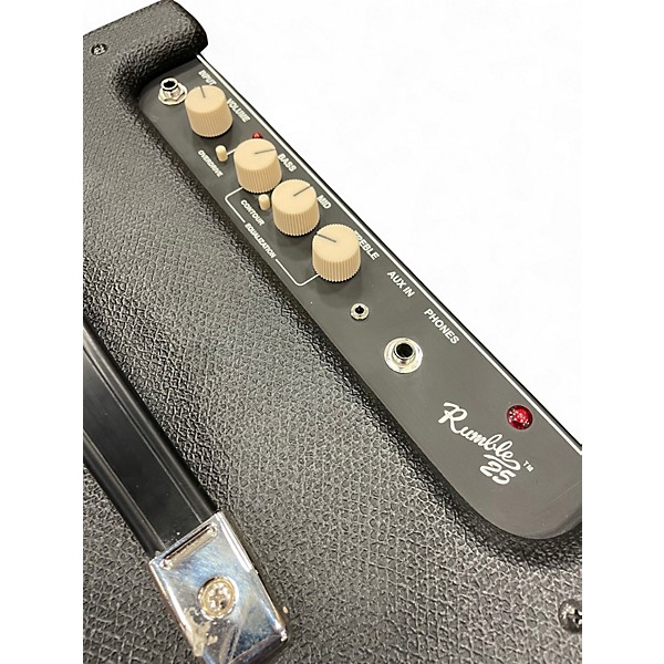 Used Fender Rumble 25 25W 1x8 Bass Combo Amp