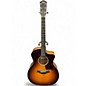 Used Taylor 214CE Deluxe 2 Color Sunburst Acoustic Electric Guitar thumbnail