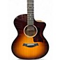 Used Taylor 214CE Deluxe 2 Color Sunburst Acoustic Electric Guitar
