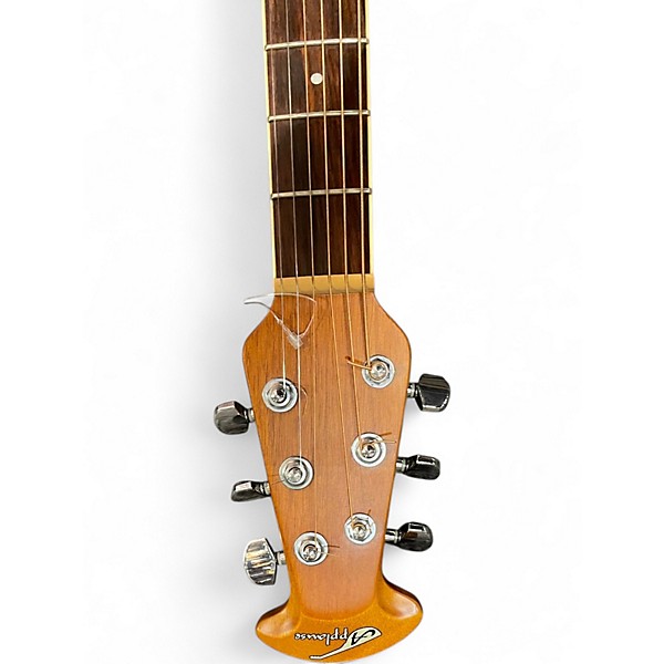 Used Applause AE128 Super Shallow Wine Red Acoustic Electric Guitar