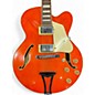 Used Ibanez AF75D Trans Orange Hollow Body Electric Guitar