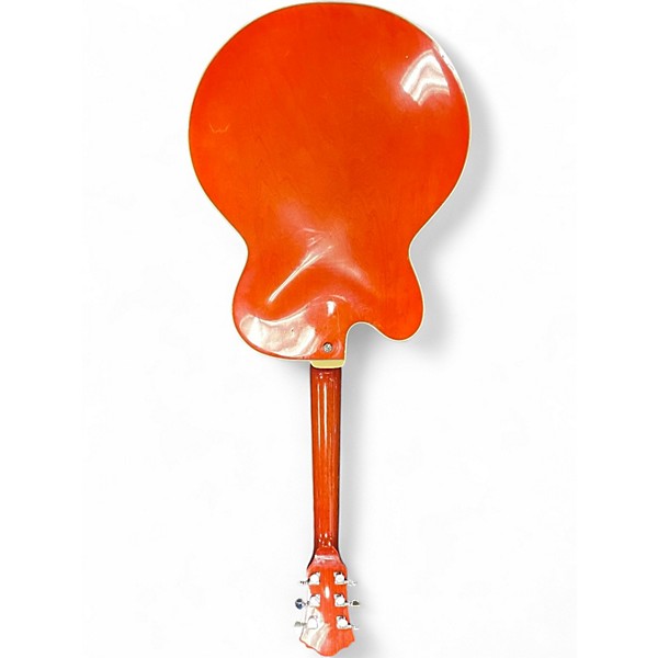 Used Ibanez AF75D Trans Orange Hollow Body Electric Guitar