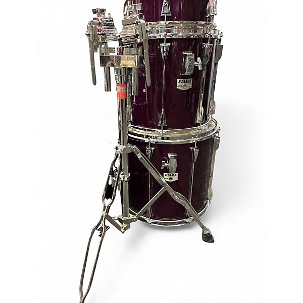 Used TAMA 5 Piece GRANSTAR  MAJESTIC PURPLE Drum Kit