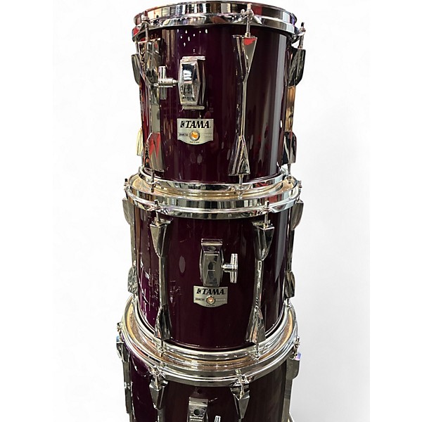Used TAMA 5 Piece GRANSTAR  MAJESTIC PURPLE Drum Kit