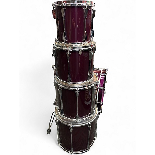 Used TAMA 5 Piece GRANSTAR  MAJESTIC PURPLE Drum Kit