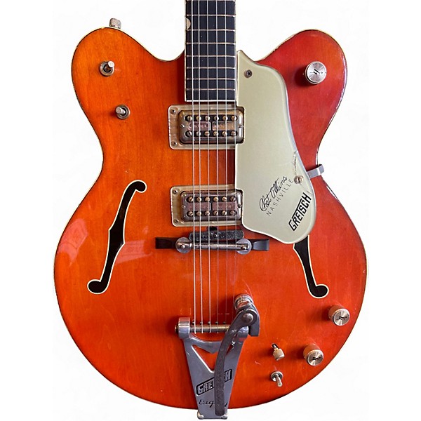 Vintage 1968 Gretsch Guitars 6120 CHET ATKINS WESTERN ORANGE Hollow Body Electric Guitar