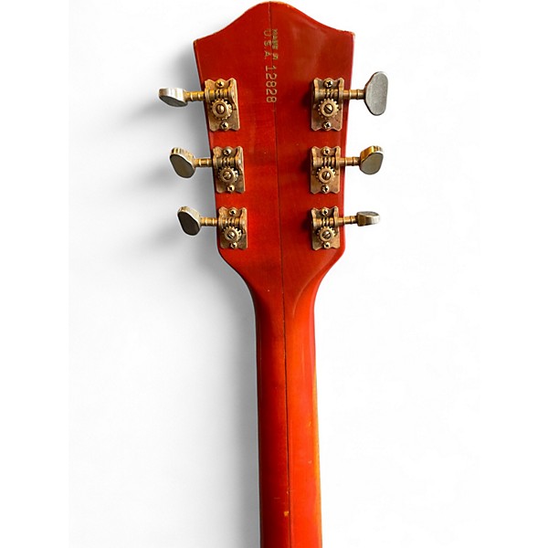 Vintage 1968 Gretsch Guitars 6120 CHET ATKINS WESTERN ORANGE Hollow Body Electric Guitar