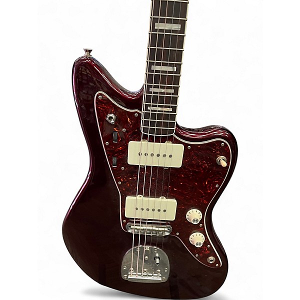 Used Fender Troy Van Leeuwen Jazzmaster Oxblood Solid Body Electric Guitar