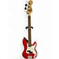 Used Squier Mini Precision Bass Dakota Red Electric Bass Guitar thumbnail
