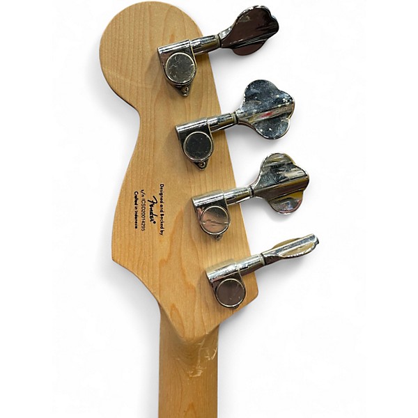 Used Squier Mini Precision Bass Dakota Red Electric Bass Guitar