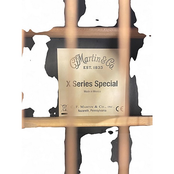 Used Martin GPC X1E White Acoustic Electric Guitar