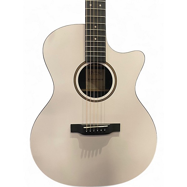 Used Martin GPC X1E White Acoustic Electric Guitar