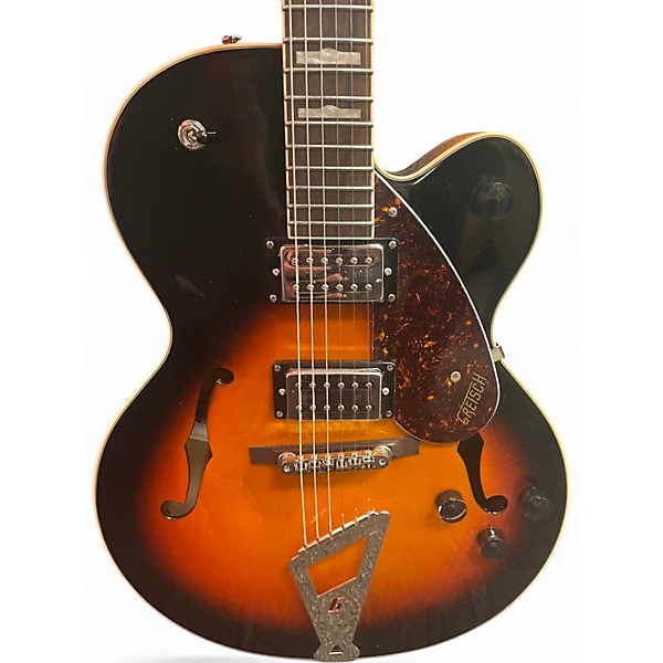 Used 2021 Gretsch Guitars G2420 Streamliner 2 Color Sunburst Hollow Body Electric Guitar