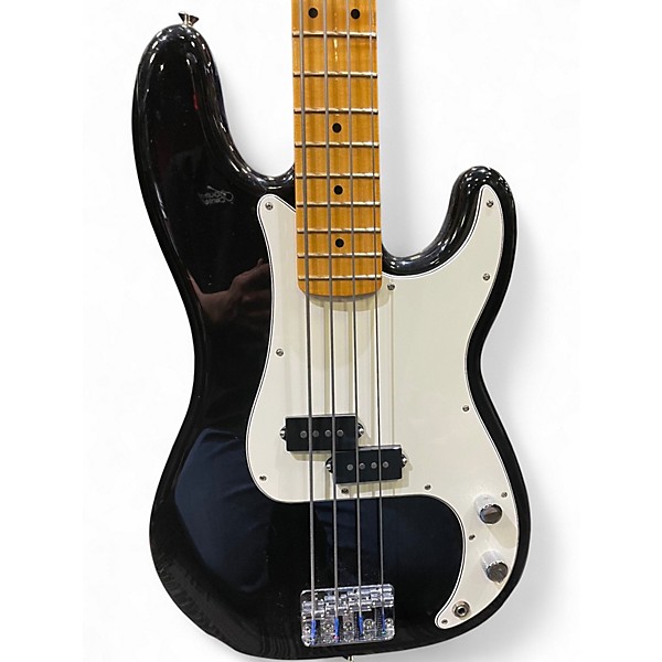 Used Fender Player II Precision Bass Black Electric Bass Guitar