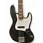 Used Squier AFFINITY ACTIVE JAZZ CHARCOAL FROST Electric Bass Guitar
