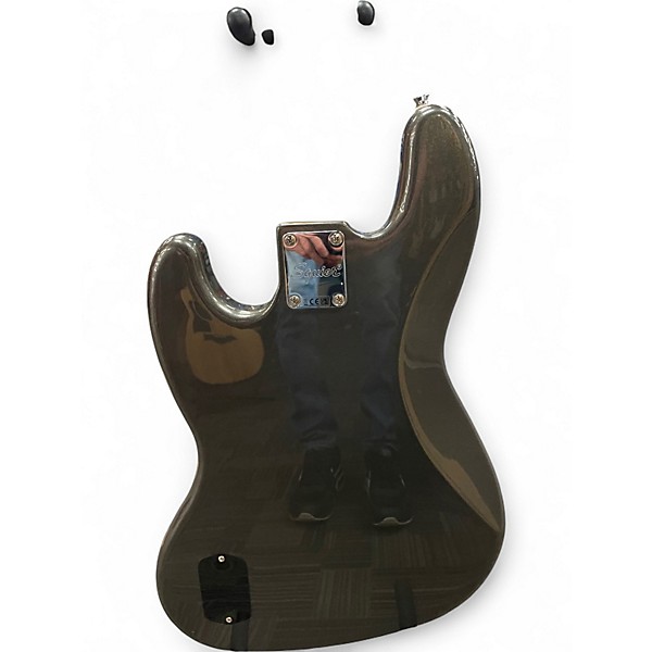 Used Squier AFFINITY ACTIVE JAZZ CHARCOAL FROST Electric Bass Guitar