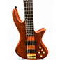 Used Schecter Guitar Research Stiletto Studio 5 String Satin Honey Electric Bass Guitar