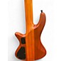 Used Schecter Guitar Research Stiletto Studio 5 String Satin Honey Electric Bass Guitar