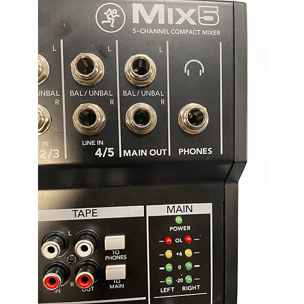 Used Mackie MIX 5 Unpowered Mixer