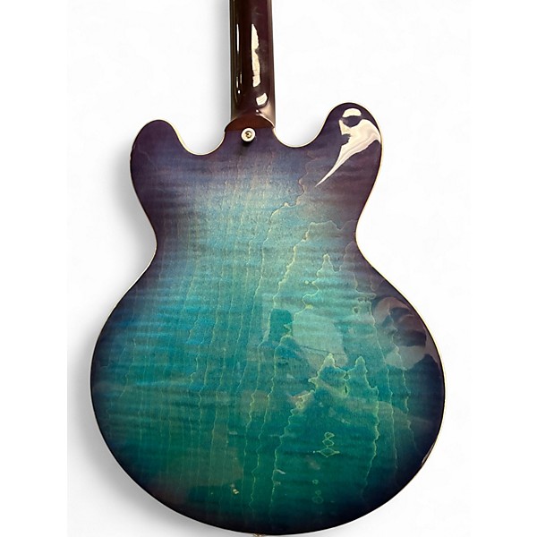Used Gibson ES335 Figured BLUE BERRY BURST Hollow Body Electric Guitar