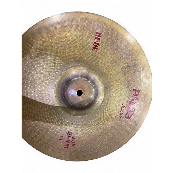Used Paiste 14in Rude Hi Hat Pair Cymbal