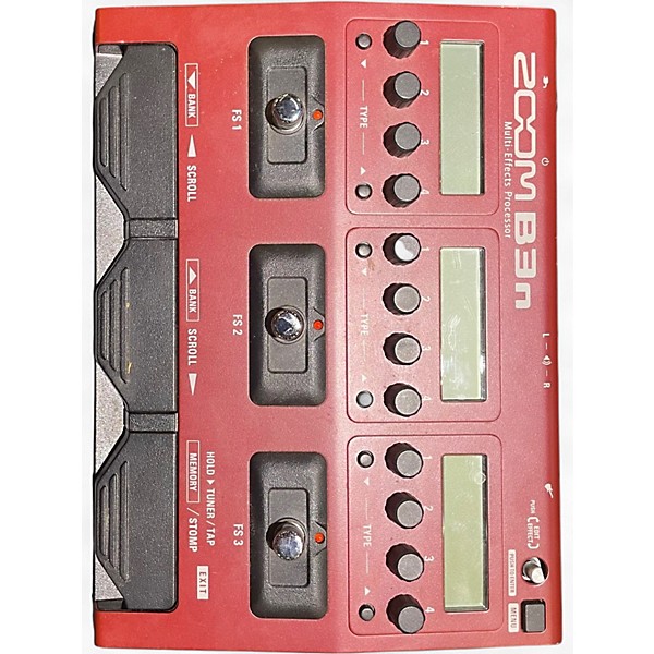 Used Zoom B3N Effect Processor
