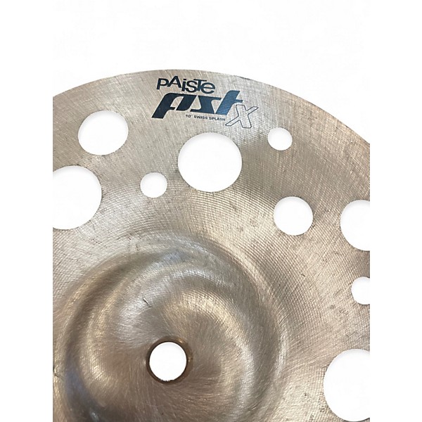 Used Paiste 10in PSTX  Cymbal