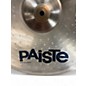 Used Paiste 16in 502 BRONZE CRASH Cymbal