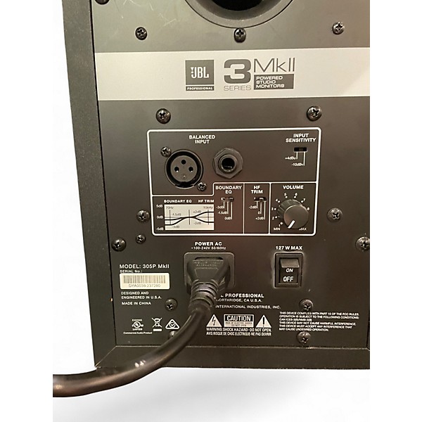 Used JBL 305P MKII Powered Monitor