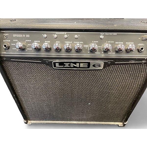 Used Line 6 Spider IV 30W 1x12 Guitar Combo Amp