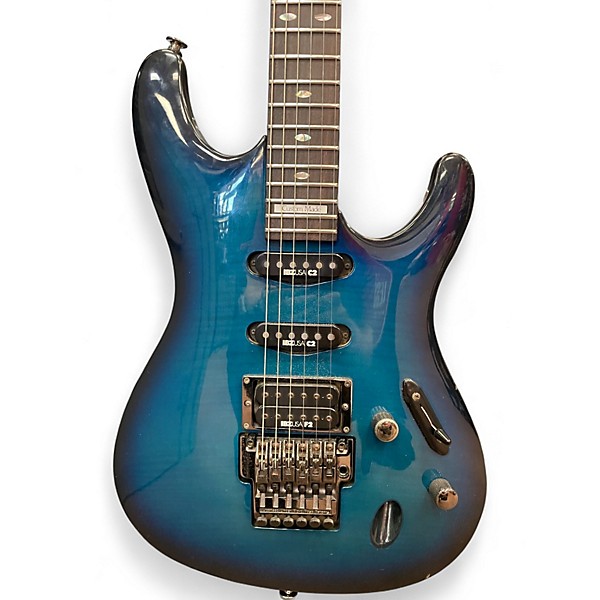 Used Ibanez RG770 Blue Solid Body Electric Guitar