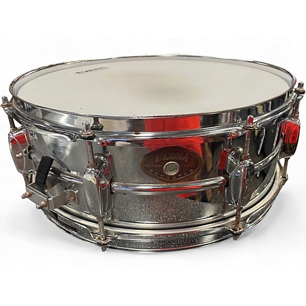 Used TAMA 5X14 Rockstar Series Snare Silver Drum