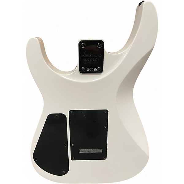 Used Jackson JS22 Dinky Artic White Solid Body Electric Guitar