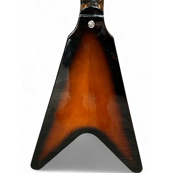 Used Epiphone Flying V '70s Guitar Center-Exclusive Tobacco Sunburst Solid Body Electric Guitar