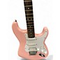 Used Squier Standard Stratocaster Pink Solid Body Electric Guitar