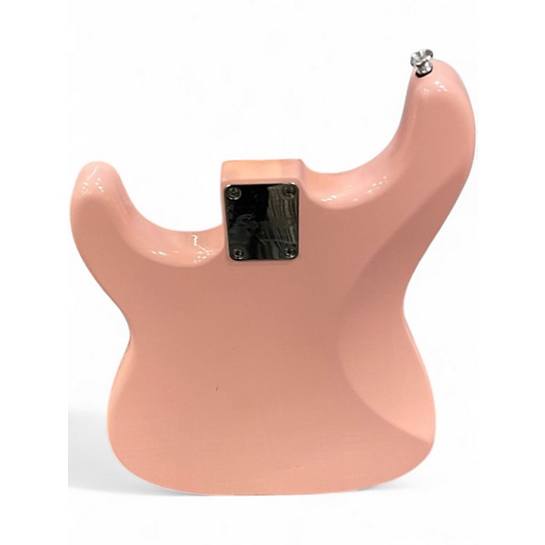 Used Squier Standard Stratocaster Pink Solid Body Electric Guitar