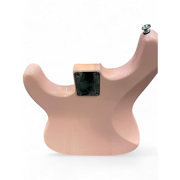 Used Squier Standard Stratocaster Pink Solid Body Electric Guitar