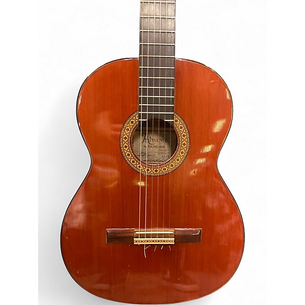 Vintage 1971 Alvarez 5050 Natural Classical Acoustic Guitar