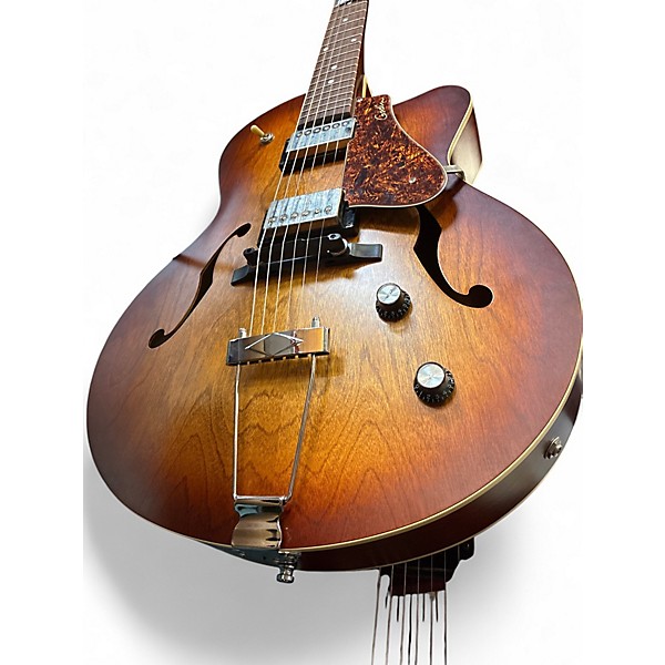 Used Godin 5th Avenue Kingpin II tobacco fade Hollow Body Electric Guitar