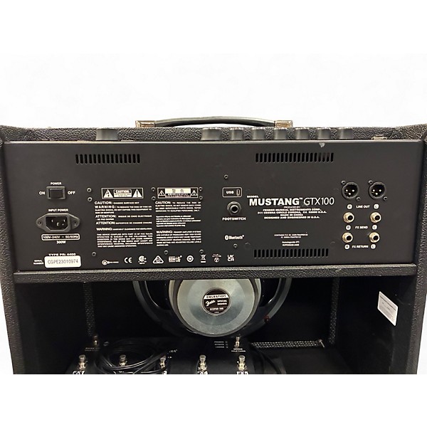 Used Fender GTX100 Guitar Combo Amp