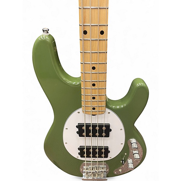 Used Sterling by Music Man Ray4HH Olive Electric Bass Guitar