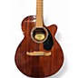 Used Fender Fa135CE All Mahogany Natural Acoustic Electric Guitar