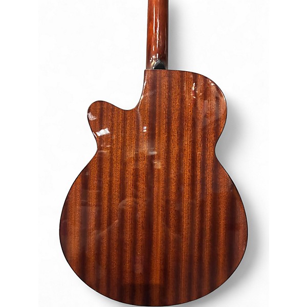 Used Fender Fa135CE All Mahogany Natural Acoustic Electric Guitar