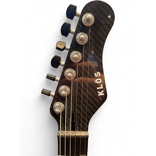 Used Klos Artemis Tiger Eye Solid Body Electric Guitar