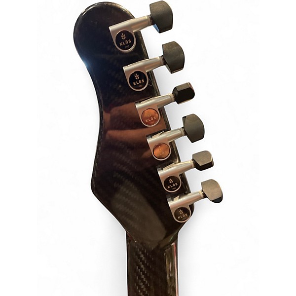 Used Klos Artemis Tiger Eye Solid Body Electric Guitar