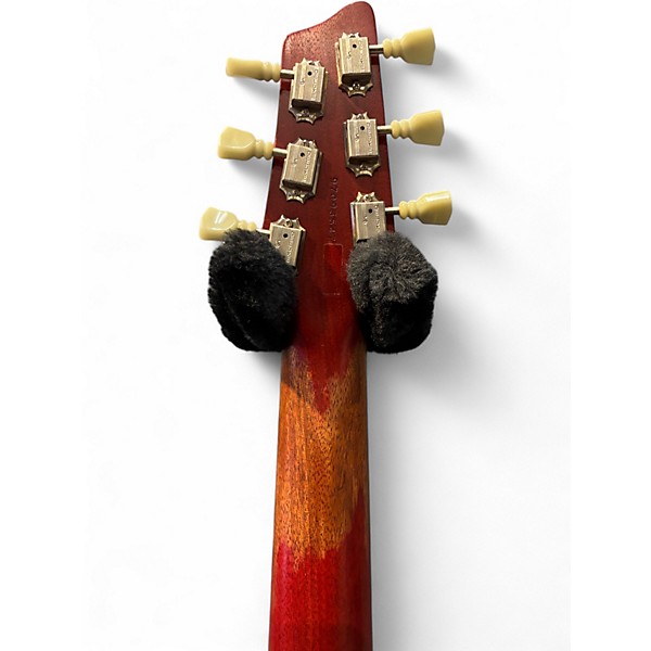 Used Godin LG HB Cherry Solid Body Electric Guitar