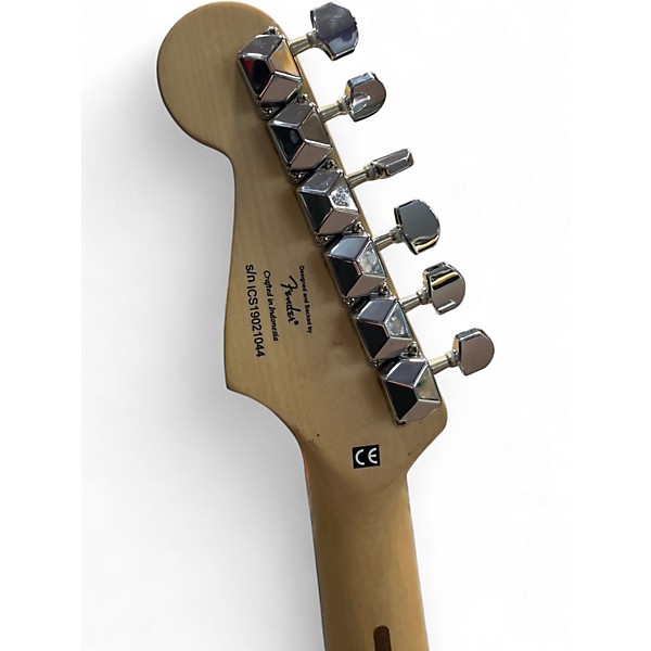 Used Squier Bullet Stratocaster With Tremolo Surf Green Solid Body Electric Guitar